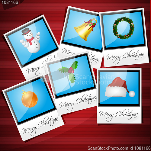 Image of merry christmas card