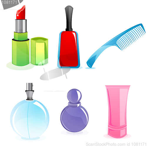 Image of cosmetics set
