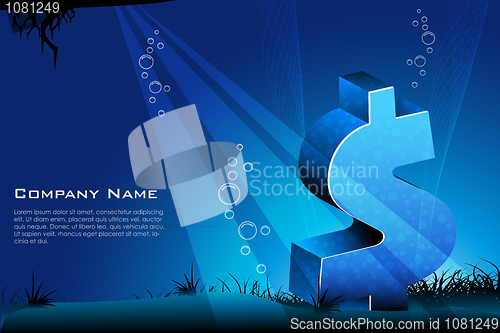 Image of shiny business card