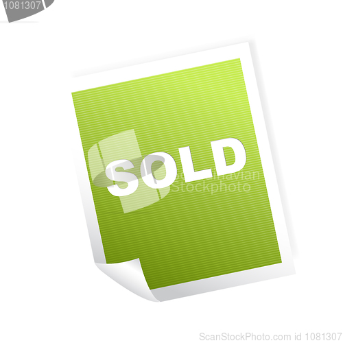 Image of sold tag