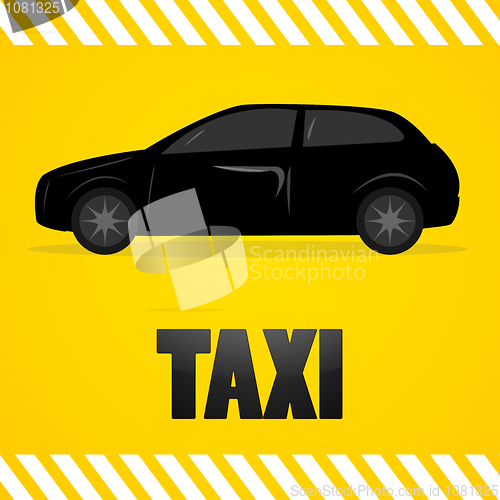 Image of taxi symbol