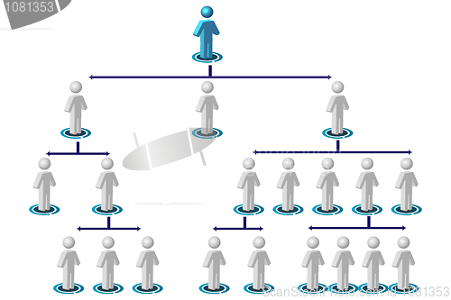 Image of organisation chart