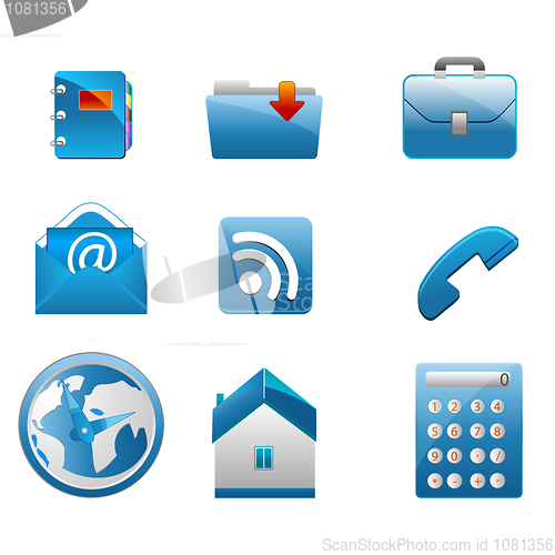 Image of business icons