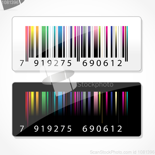 Image of colorful barcode