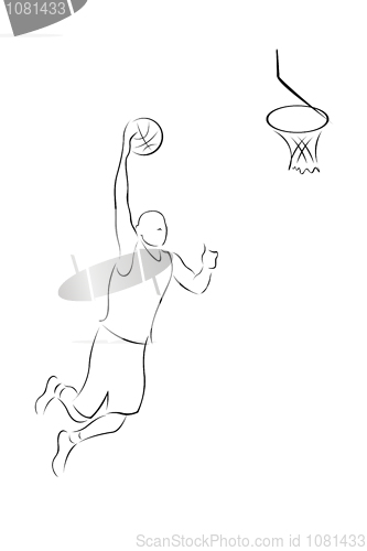 Image of basket ball player