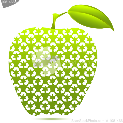 Image of recycle apple