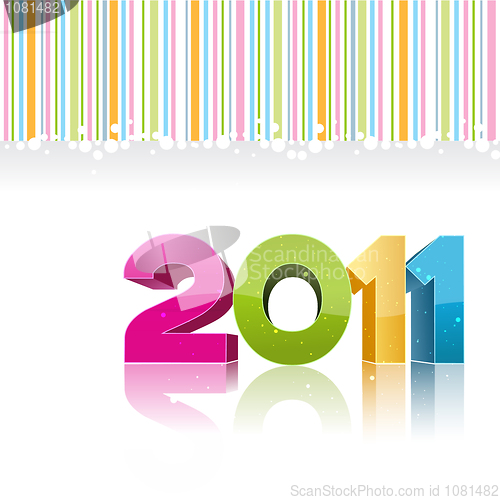 Image of 2011 new year card