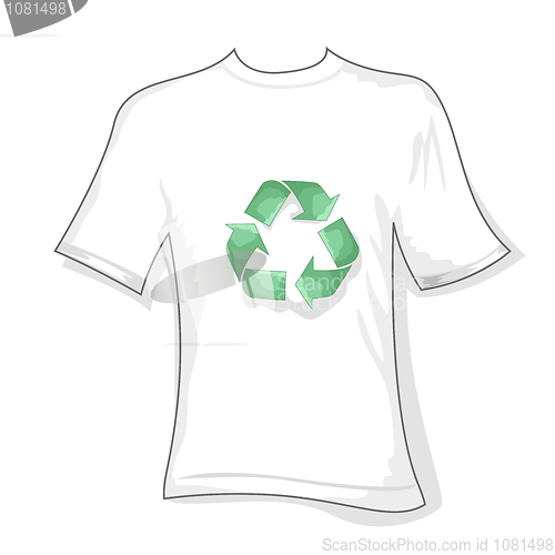 Image of recycle t-shirt
