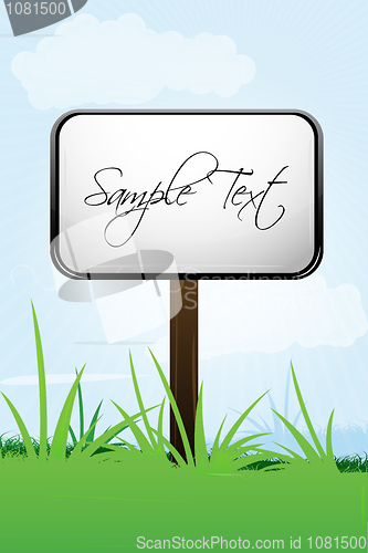 Image of notice board