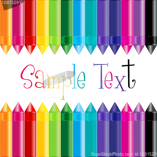 Image of colorful pencils