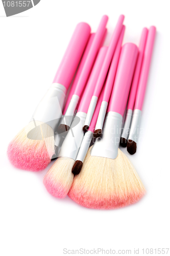 Image of make-up brushes