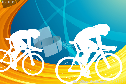 Image of cyclists