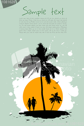 Image of beach card
