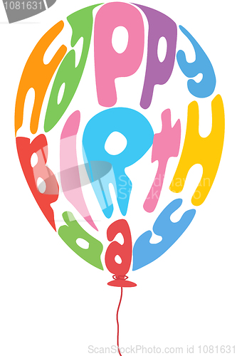 Image of birthday balloon