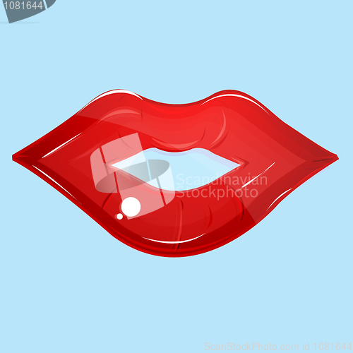 Image of lady lips