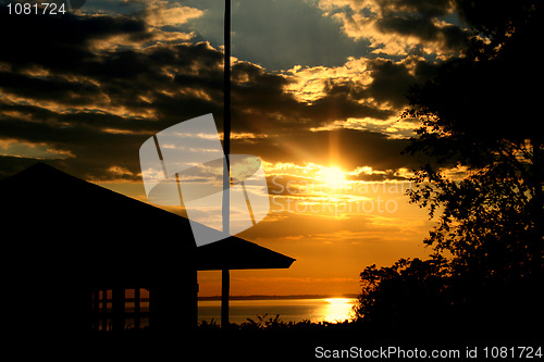 Image of Orange sunset