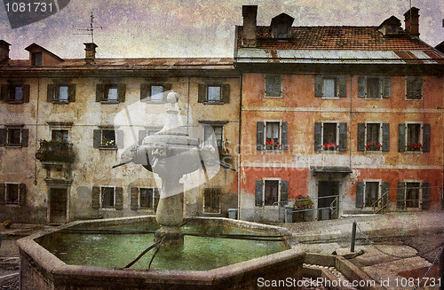 Image of Village square Italy