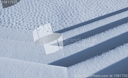 Image of Snowclad steps January