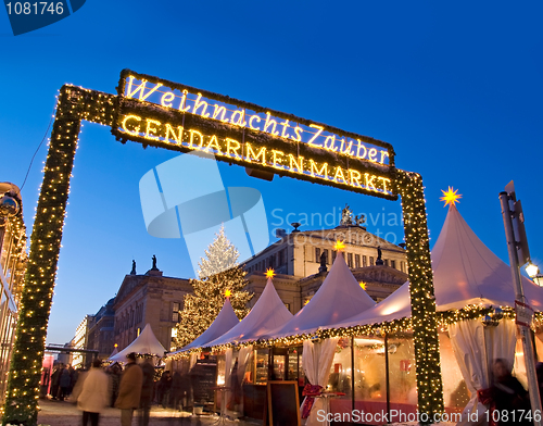 Image of berlin gendarmenmarkt christmas market 