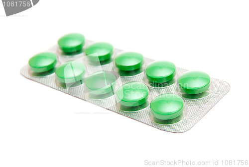 Image of Green pills 