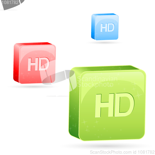 Image of colorful hd icons