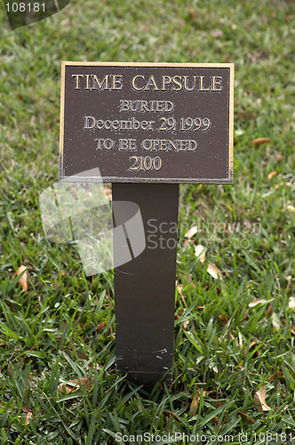 Image of time capsule