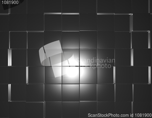 Image of cubes background