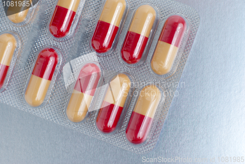 Image of Medical pills background 