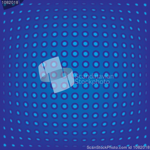 Image of abstract background blue dots