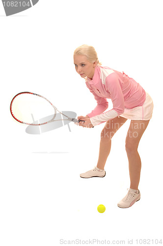 Image of Tennis girl.
