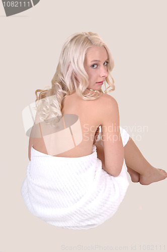 Image of Girl in a towel.