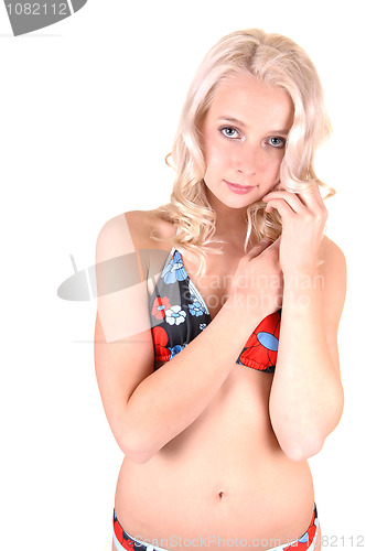 Image of Lovely bikini girl.