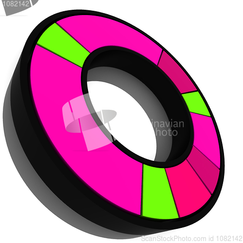 Image of Color Pie Diagram