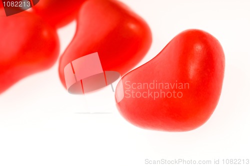 Image of Sweets in the form of hearts 