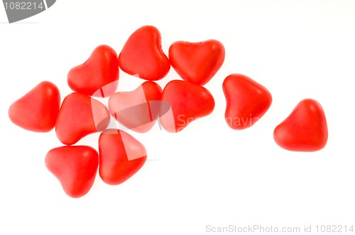 Image of Sweets in the form of hearts 