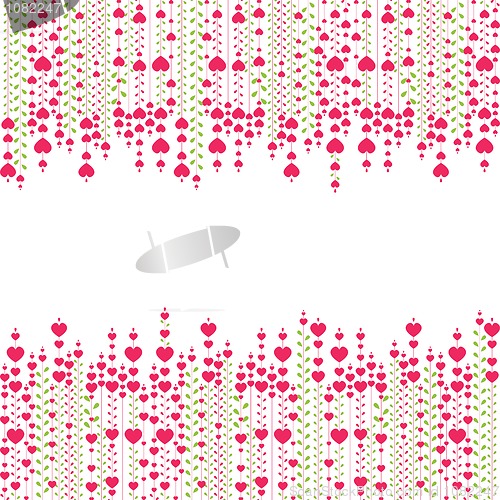 Image of Valentine's  background. vector illustration