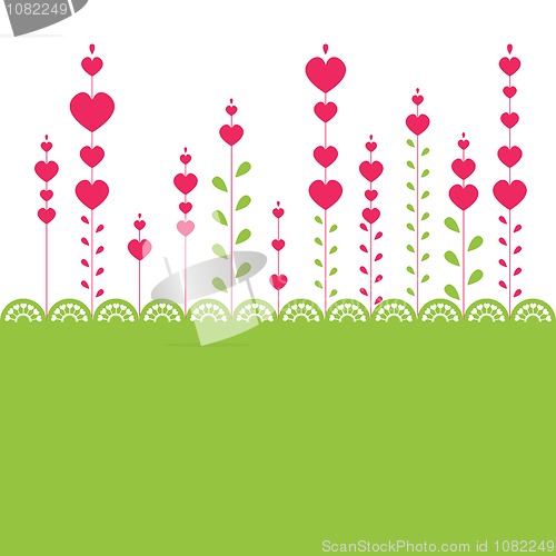 Image of Valentine's  background. vector illustration