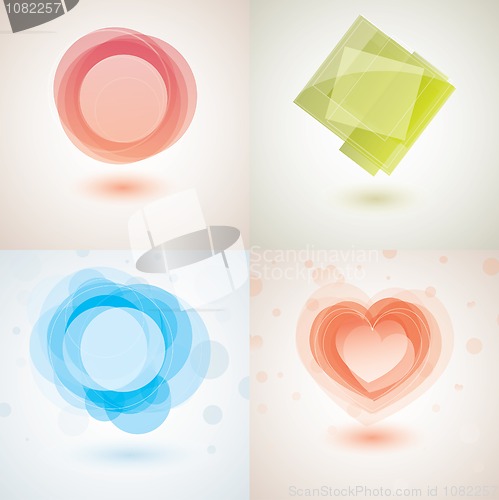 Image of Web 2.0 banner eps 10.  Vector illustration