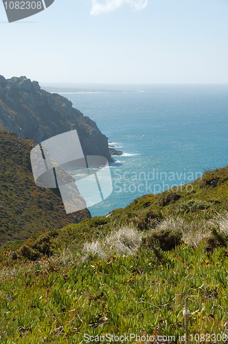 Image of Portugal ocean cliff