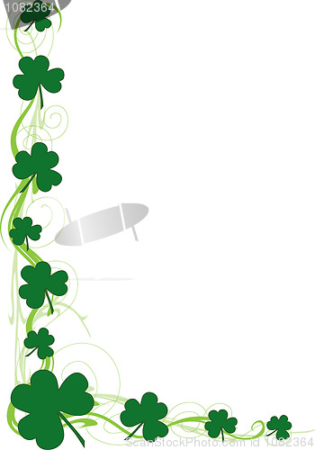 Image of Shamrock Border