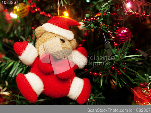 Image of Christmas tree decoration