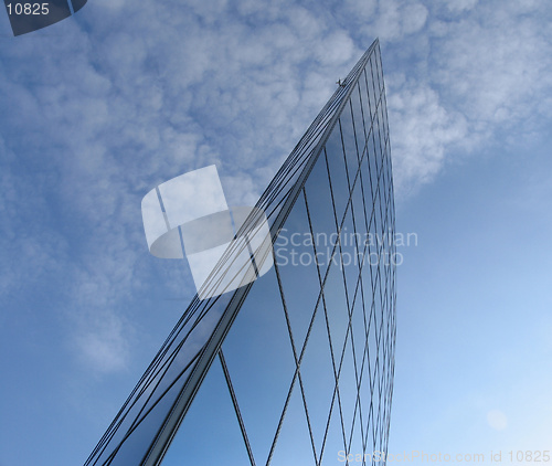 Image of Futuristic corporate building