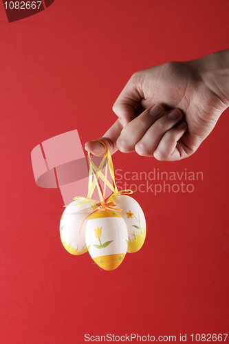 Image of Painted easter eggs 