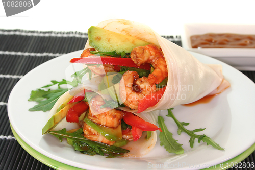 Image of King Prawn - Avocado Wrap