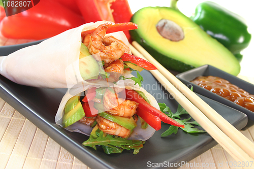 Image of King Prawn - Avocado Wrap