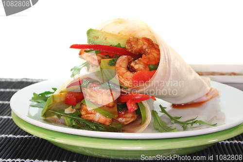 Image of King Prawn - Avocado Wrap