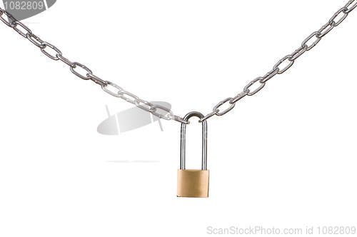 Image of padlock and chain