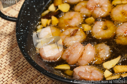 Image of Sizzling prawns