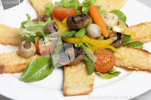 Image of Vegetarian lunch