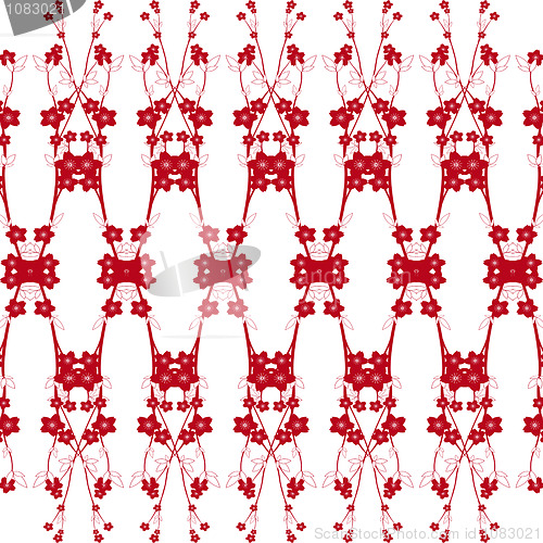 Image of Seamless floral pattern 